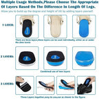 Svowin adjustable orthopedic height increase insoles for leg length discrepancy.