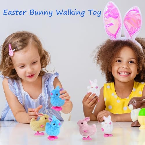 Audaisyly mechanical clockwork toys arrayed together to show the variety of colors and animal designs