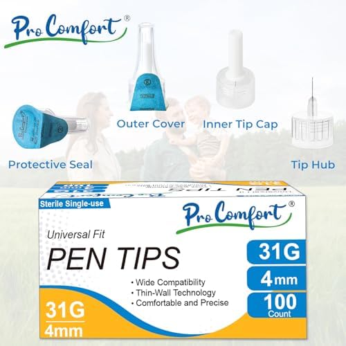 USA imported Gluco-Care insulin pen tips packaging for Indian customers.