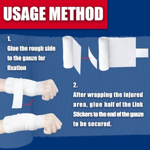 Complete twenty four pack of medical gauze rolls for first aid