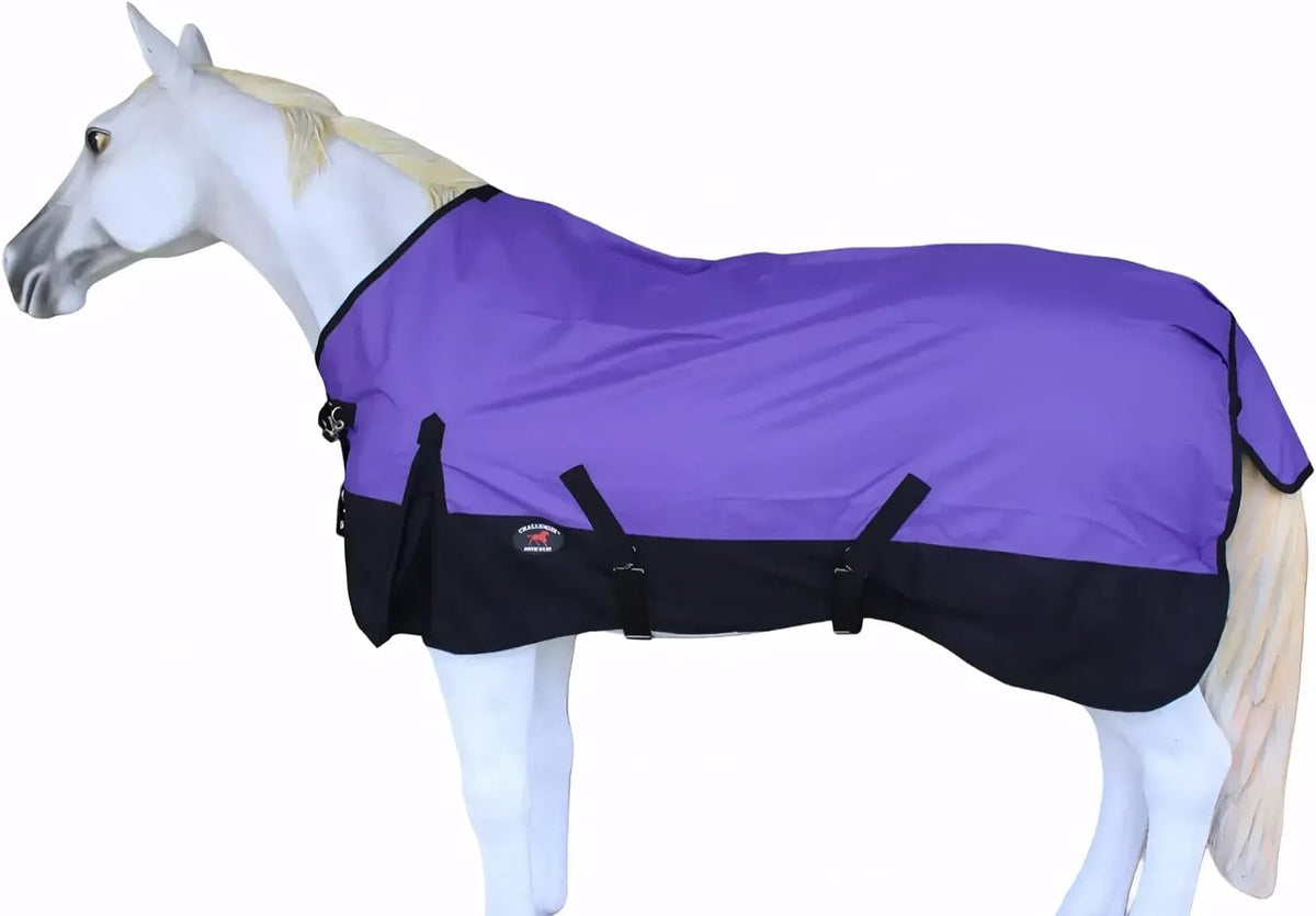 CHALLENGER 1200D Turnout Waterproof Rain Light-Weight Sheet Horse Blanket - Image 11