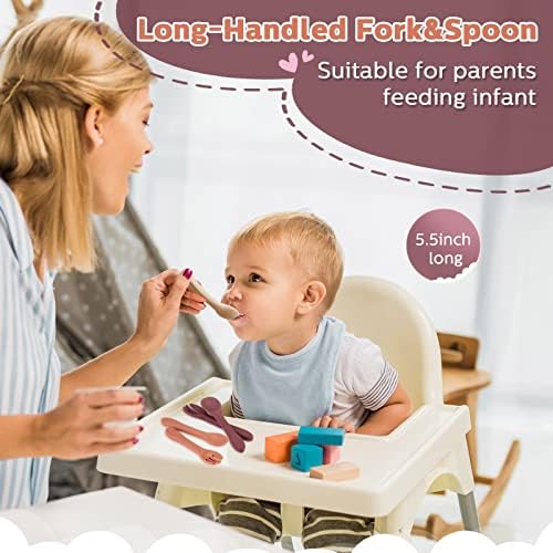 Close up of Nuenen soft food grade silicone pre spoon showing the texture safe for sensitive infant gums
