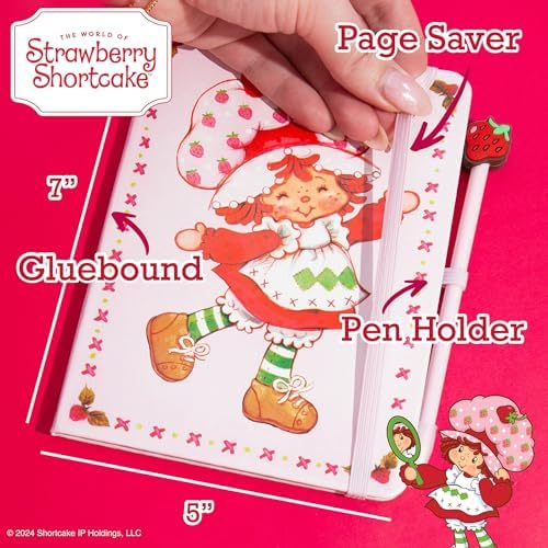 Collection of scented stickers included in Strawberry Shortcake journal set