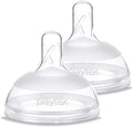 Playtex Baby Naturalatch Comfort wide neck nipples front view packaging for medium flow feeding.