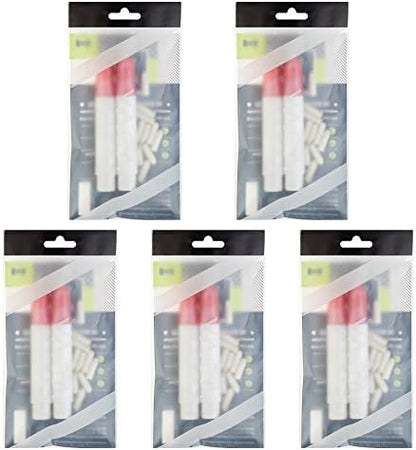 Ten piece VAGA nail art corrector tool set with white tips