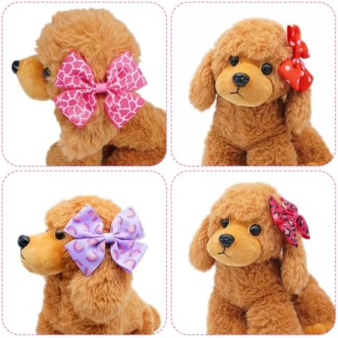 Collection of random pattern JpGdn pet grooming bows