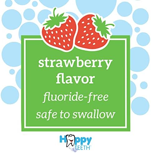 Dr. Brown's Baby Oral Health Toothpaste, Strawberry Flavor Toddlers And Kids Love, Fluoride Free, 0-3 Years, 1.4Oz - Image 7