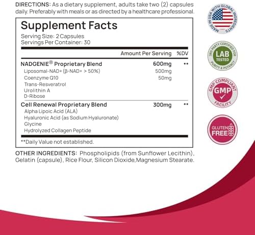 Selerb cellular renewal supplement ingredients breakdown