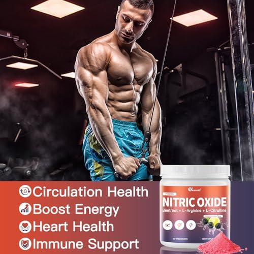 Close up of YAAHARO nitric oxide powder texture