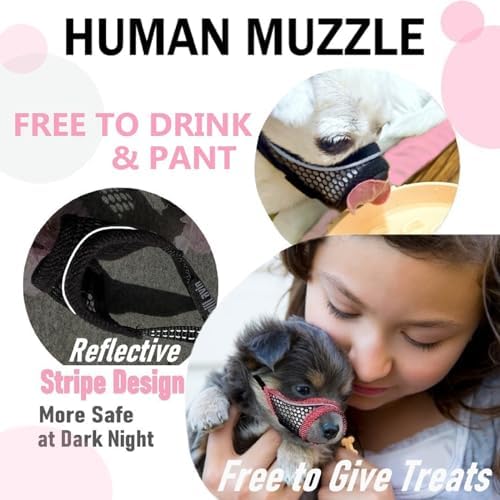 Adjustable nylon buckle detail of MoiiLavin pet muzzle