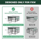 FXW sun shade outdoor pet enclosure top protection accessory