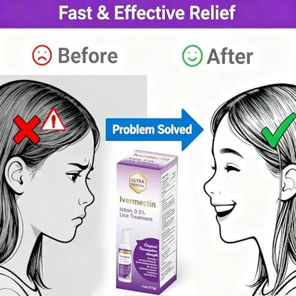 Back of Taro Ivermectin packaging showing usage instructions