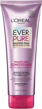 L'Oral Paris Moisture Sulfate Free Conditioner, Hair Care for Color-Treated Hair with Rosemary Botanicals, EverPure, 8.5 Fl Oz - Image 11