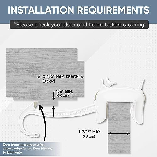 Door Monkey packaging and safety device details