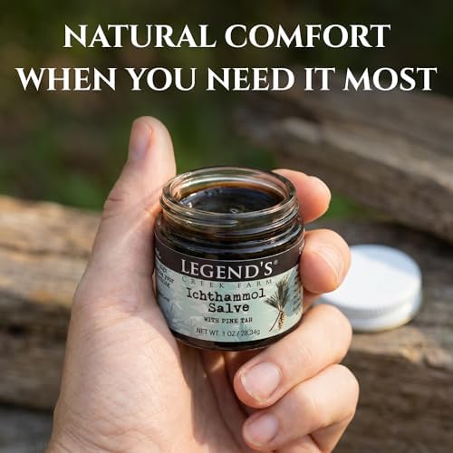 Twenty percent ichthammol ointment back label showing ingredients