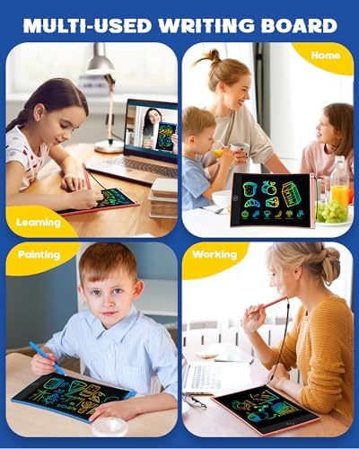 Bravokids electronic writing tablet screen close up detail