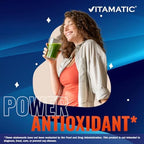 Capsule close up of Vitamatic Alpha Lipoic Acid dietary supplement