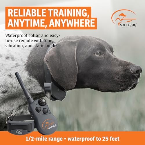 SportDOG 825X remote showing no-look dial interface