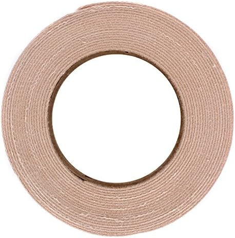 MediTac 2 inch by 5 yard moleskin roll showing adhesive backing