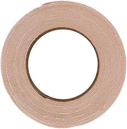MediTac 2 inch by 5 yard moleskin roll showing adhesive backing