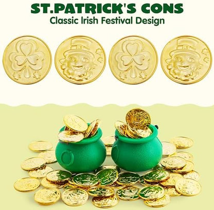 USA imported holiday party favors showing gold replica coins for treasure hunts