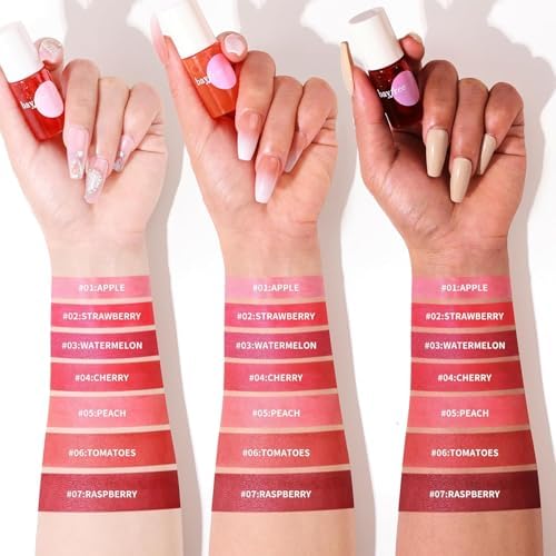 bayfree Lip Tint Stain Set, Korean Water Tint Lightweight Non-sticky, Waterproof Long Lasting Liquid Blush & Lip Stain, Transfer-Proof, Matte Finish Lip Color Makeup (made into jam) - Image 6