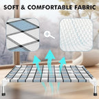 Caghash Elevated Outdoor Raised Dog Bed Outdoor Dogs Bed Lifted Pet Bed Dog Cot for Medium Pet Taste Life, Start with A Pet Bed 34'' x 26'' x 6.5'' - Image 3