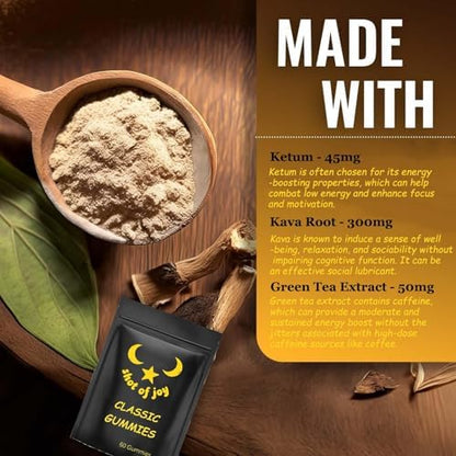 Close up look at the plant based herbal formula text on the Bexelora package.