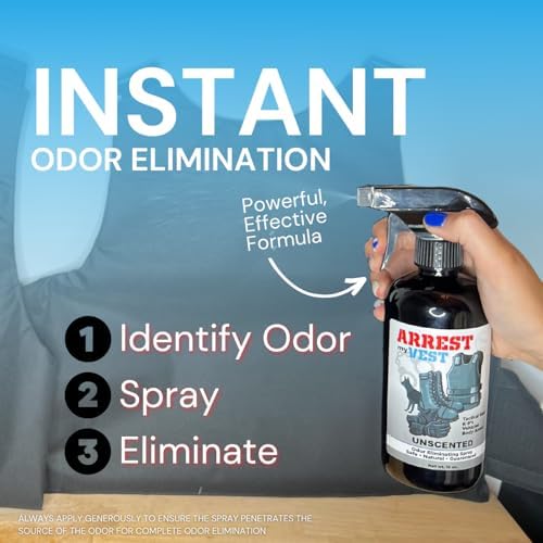 Arrest My Vest Driftwood scent professional strength odor remover for body armor.