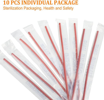 Flexible red rubber enema tubing for coffee enema detoxification protocols