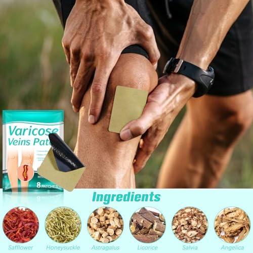 Close up of the breathable and discreet varicose vein removal patch texture designed for long wear comfort.