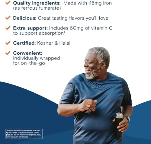 Bariatric Fusion sugar-free watermelon iron supplement packaging base instructions