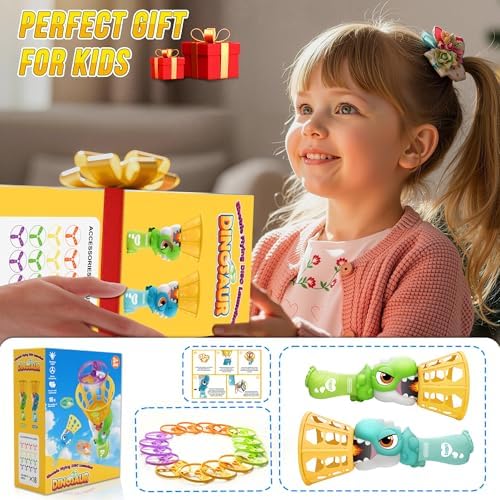 Durable non toxic plastic launcher toy package contents layout