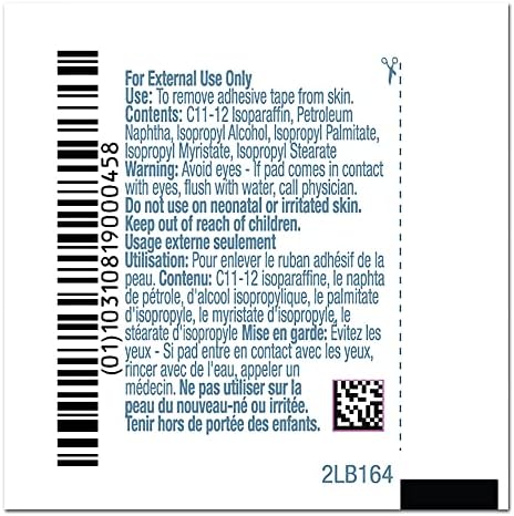 USA imported PDI Healthcare medical adhesive remover 100 count pack