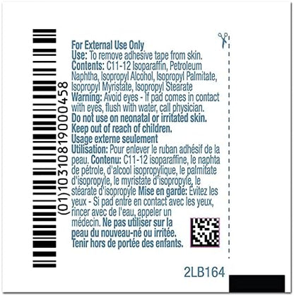 USA imported PDI Healthcare medical adhesive remover 100 count pack