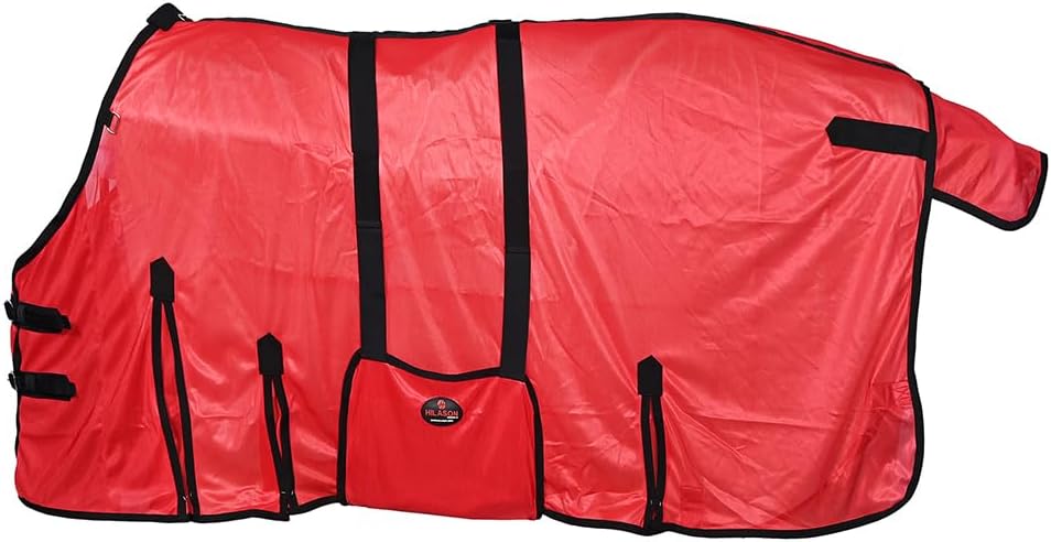 HILASON Fly Sheet for Horses - Summer Mesh UV Protection from Flies and Mosquitoes - Image 10