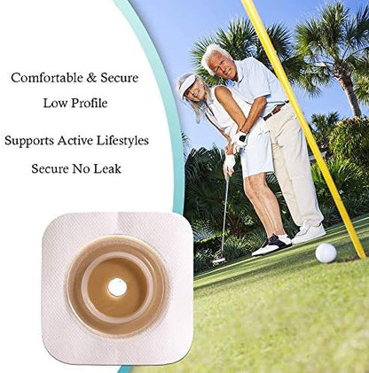 Full box of 10 count ConvaTec Sur-Fit Natura flexible skin barriers.