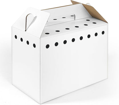 Disposable Cardboard Pet Carrier for Small Animals-12 Pack - Image 7