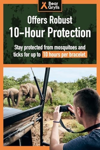 Bear Grylls adventure mosquito bands for outdoor use