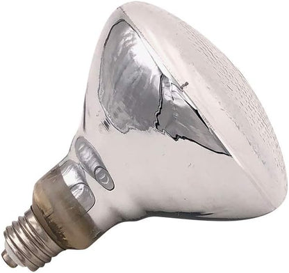 Side view of Mega-Ray high-intensity heat bulb designed for tortoises and lizards.