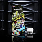 Beyblade X X-Celerator gear system top close up