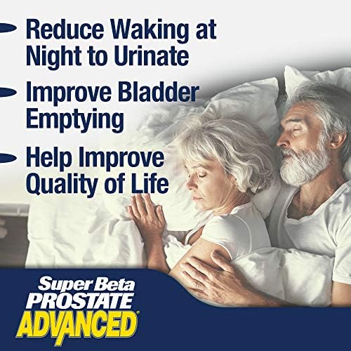 New Vitality Super Beta Prostate Advanced bottle back label ingredients list