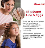 Vamousse stainless steel nit comb included in treatment kit