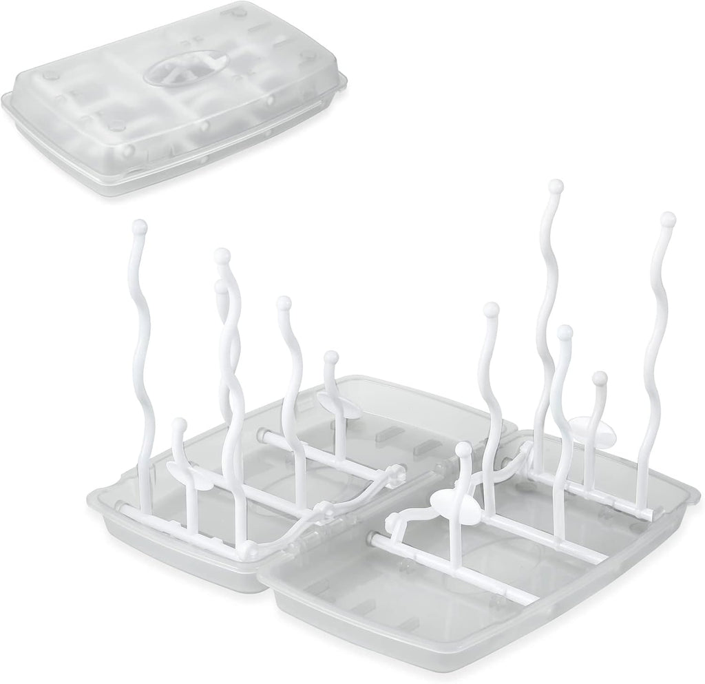 PandaEar portable baby bottle drying rack front view