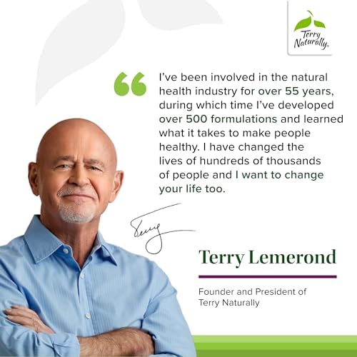 Terry Naturally 30 servings bottle works to provide assistance with daily vitality