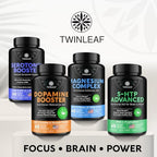 Authentic Twinleaf USA imported natural calm and mental drive support capsules