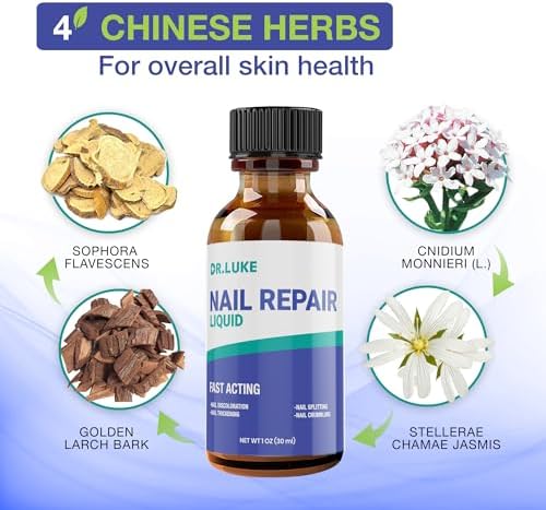 Topical nail revitalizer for thickened and brittle toenails.