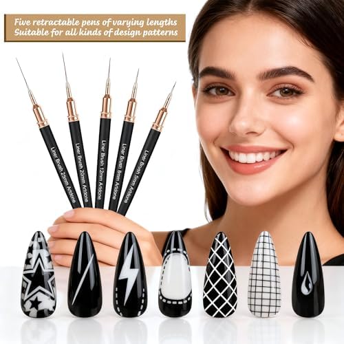 Artdone nail art set tools displayed for manicure design