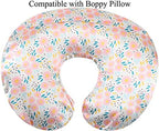Baby resting on Tcmyyund satin nursing pillow cover