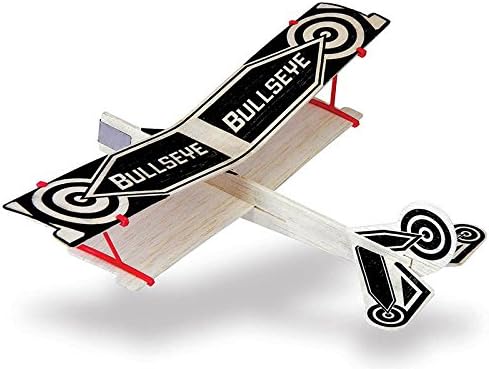 Guillows twin wing balsa wood airplane kit number 43 four pack hand launch glider assembly components
